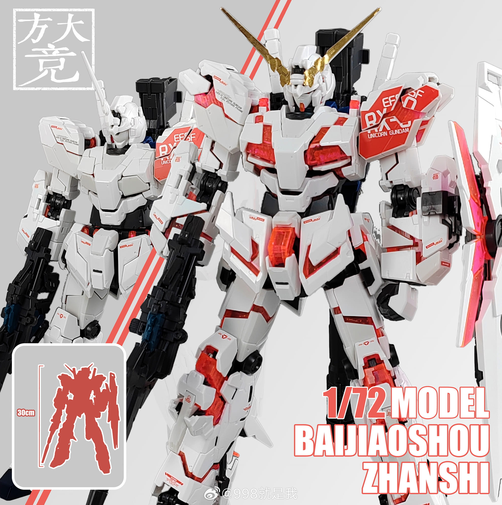 1/72 Fangdajing Unicorn Gundam**ทักเเชทก่อนกดคำสั่งซื้อนะครับ***