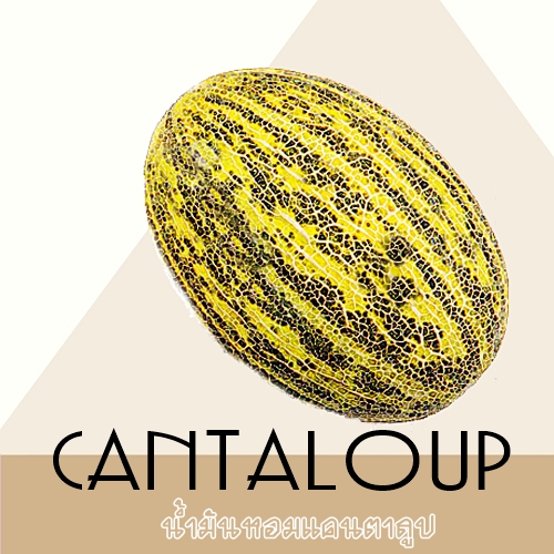 CANTALOUP น้ำมันหอม แคนตาลูป Sweet Fruity หัวน้ำหอมละลายในแอกอฮอล์และน้ำมัน - ไม่เร่งเทรซ