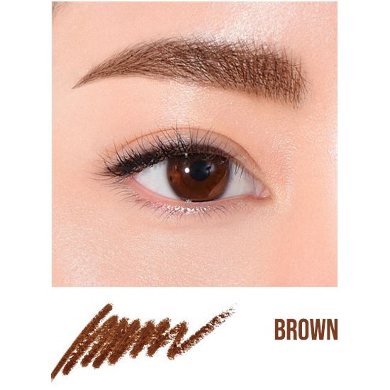 Merrez'ca Perfect Brow Pencil เมอร์เรซก้า ดินสอเขียนคิ้ว หัวเล็ก 1.5 มม. กันน้ำ