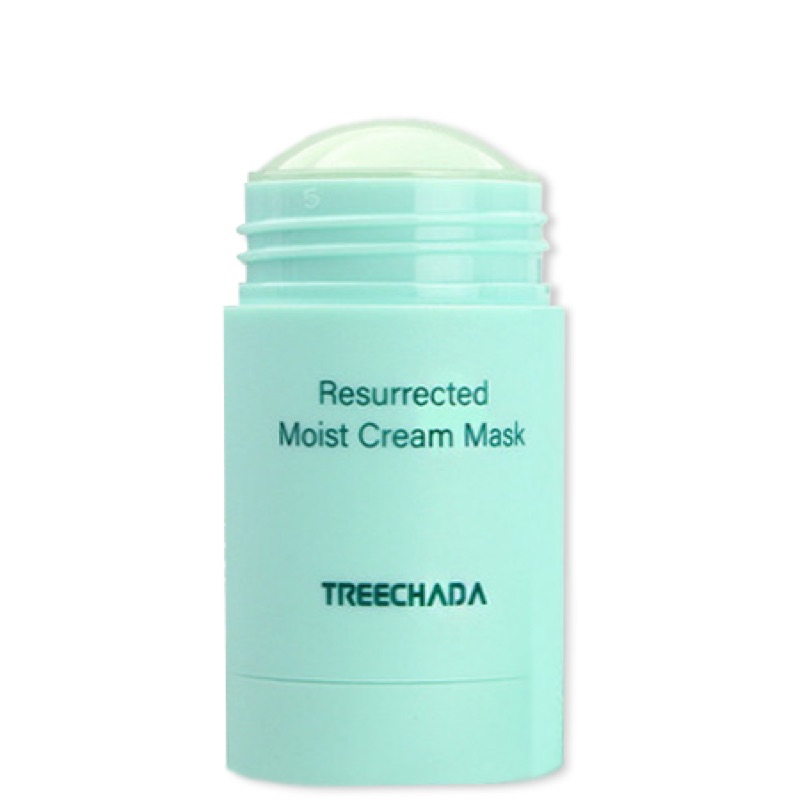 Treechada Resurrected Moist Cream Mask 30g มาสก์แท่งเขียว เติมน้ำให้ผิว