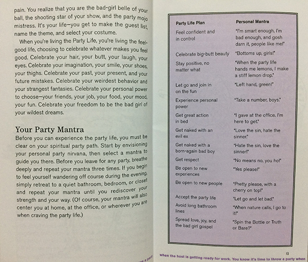 The Bad Girl's Guide to the Party Life