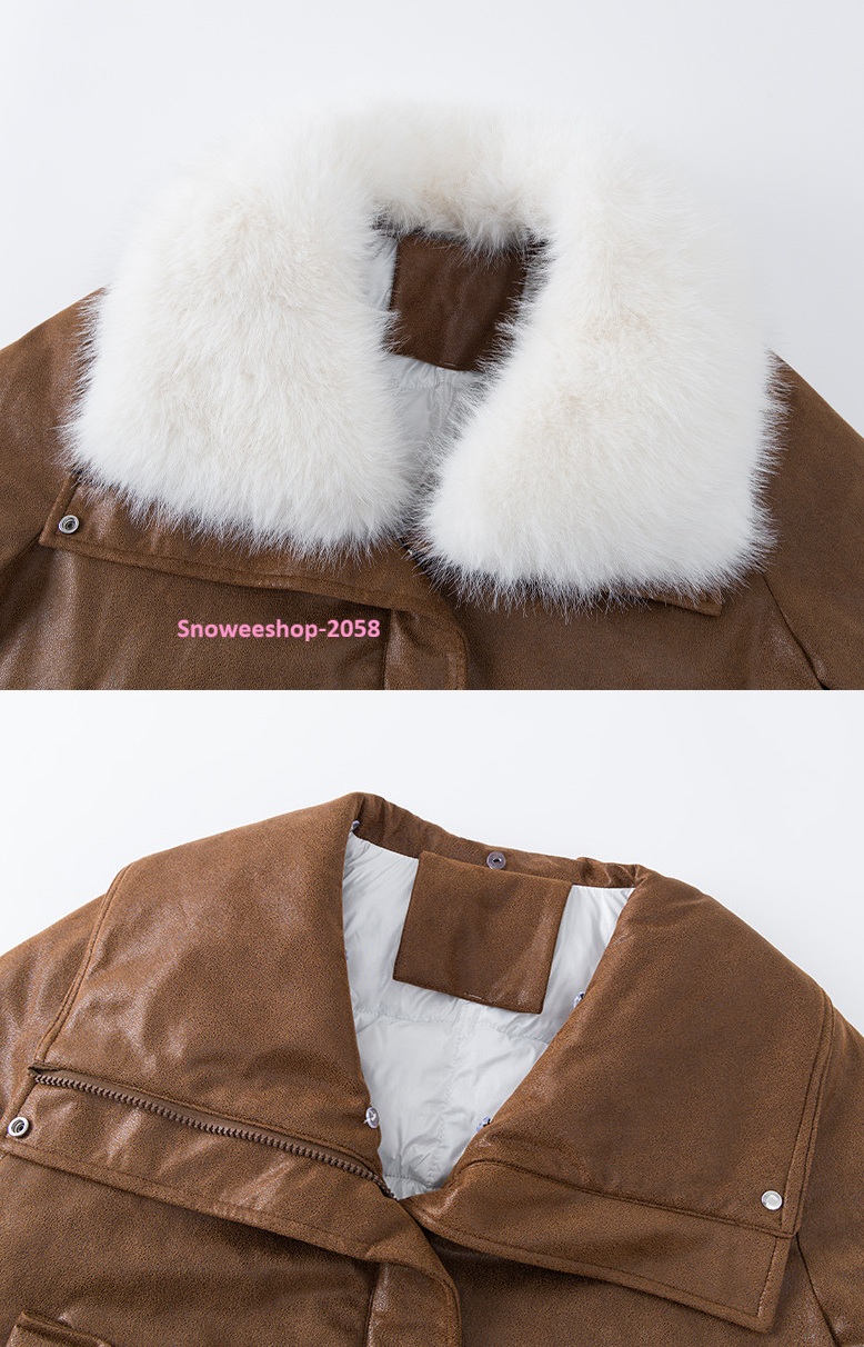 แค่ใส่ก็ได้ลุค “Luxury Winter Girl” แจ็คเก็ตดาวน์ปกขนเฟอร์ ทรงโอเวอร์ไซส์สุดเก๋ กันหนาวติดลบได้จริง ใส่ถ่ายรูปก็สวยปัง! มี 6 สี เลือกแมทช์ได้ทุกสไตล์