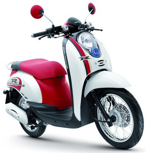 Sticker HONDA SCOOPY I ปี2009 รุ่น 1 ติดรถสี มุก ดำ(เคลือบเงาแท้) สติ๊กเกอร์ ติดรถมอเตอร์ไซค์ ฮอนด้า สกู๊ปปี้ ไอ