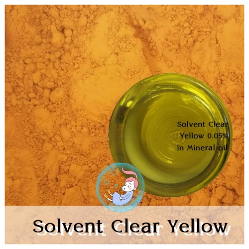 Color Yellow :Solvent Clear Yellow สีเหลืองโฃเวนท์ใสC.I. Solvent Yellow 16 / CI 12700 ผงละเอียด ละลายน้ำมันได้โปร่งใส COA