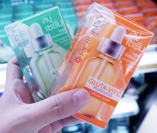 rojukiss poreless serum soap 70g