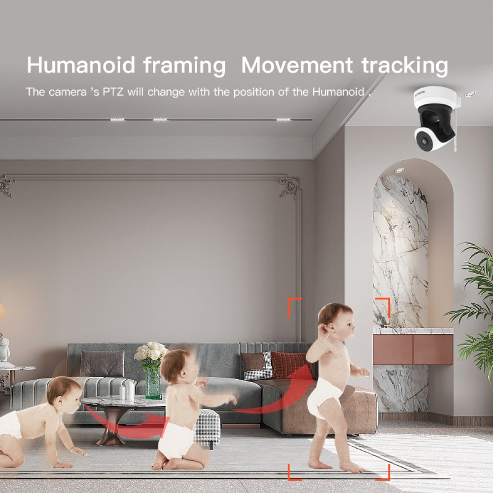 VSTARCAM กล้องไอพีคาเมร่า ชัด 3MP IP CAMERA INDOOR ONVIF Ai SMART TRACKING C24S SKU-03149