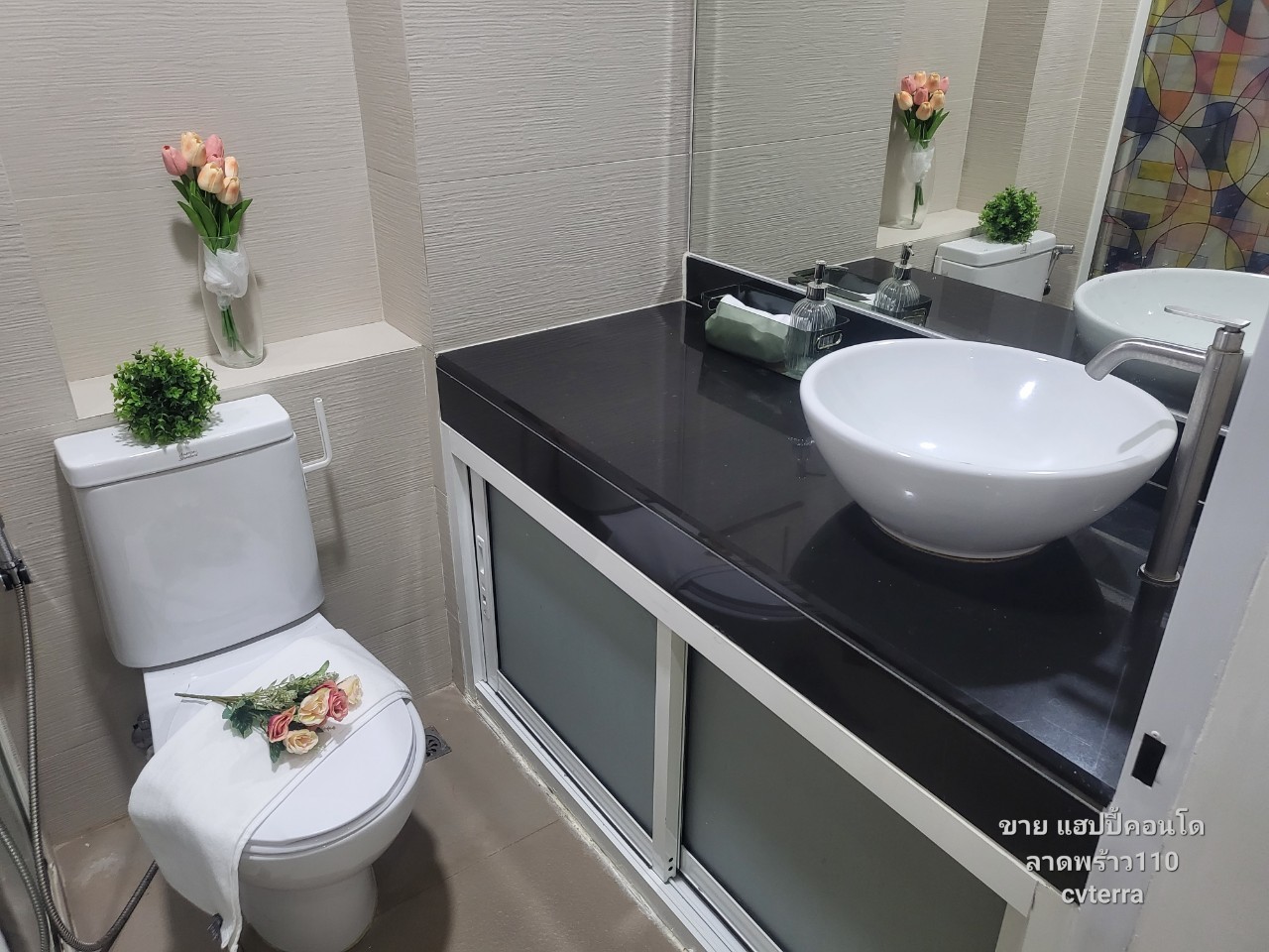 ขาย แฮปปี้คอนโด รถไฟฟ้าสายสีเหลืองสถานีลาดพร้าว 101 เพียง 800 เมตร ฟรีเฟอร์ เครื่องใช้ไฟฟ้าพร้อมอยู่