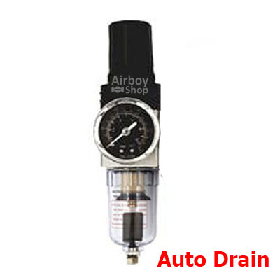 ชุดกรองลมดักน้ำ (รุ่น AW) 2in1 Auto Drain