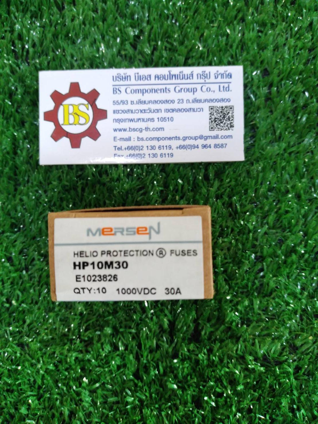 Mersen : ลูกฟิวส์ HP10M30 10x38mm. 30A 1000VDC