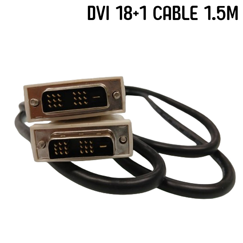 Cable DVI 18+1 M/M ความยาว1.5M CA-DV-DV-18115
