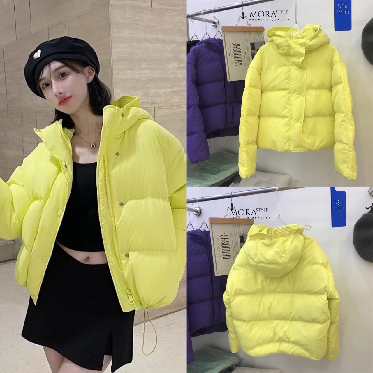 เสื้อกันหนาว ผ้าหนานุ่ม ใครมีแพลนไปต่างประเทศเป็นอีกรุ่นที่ต้องมีติดตู้ไว้เลยนะคะ น้องน่ารักมากสวยหรูดูแพงมากๆเลยค่าาา