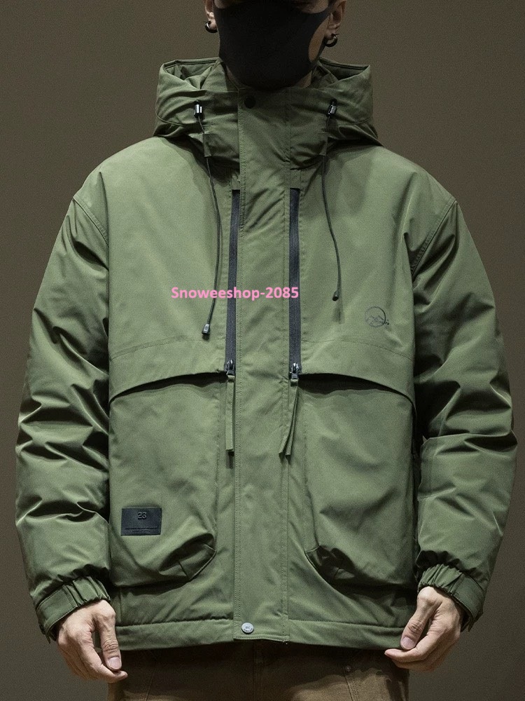 หนาวแค่ไหนก็ไม่หวั่น เสื้อโค้ทกันหนาวไซส์ใหญ่พิเศษ 5XL–12XL หนา อุ่น กันลม กันหิมะ กันน้ำได้ครบจบ ฮู้ดปรับได้ ใส่สบาย เที่ยวเมืองนอกได้ทุกประเทศ ใส่แล้วดูเท่ ไม่อ้วนเทอะทะแน่นอน