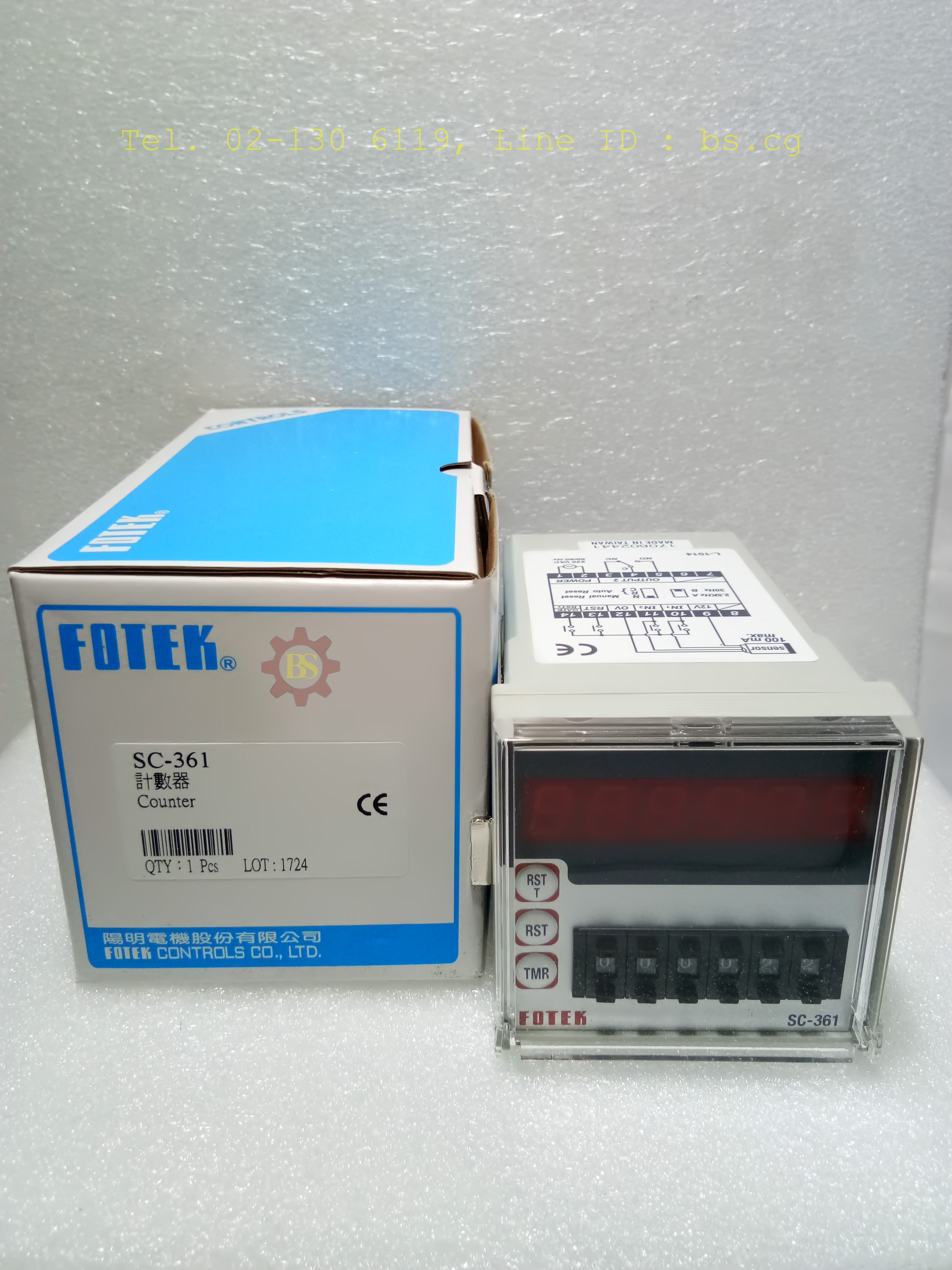 FOTEK: Counter SC-361
