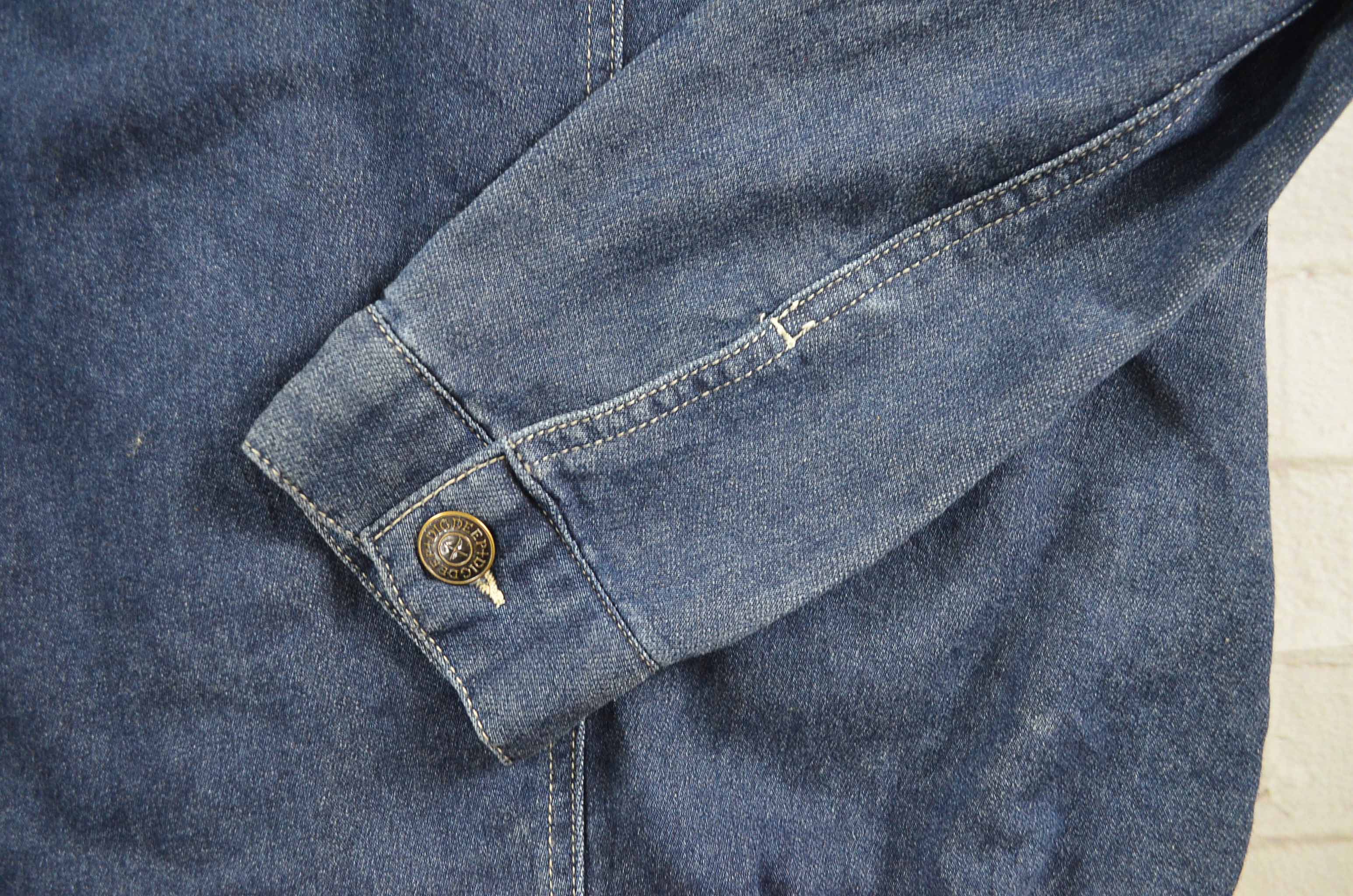 JEANS อกจริง48' (3XL) เสื้อแจ็คเก็ตยีนส์ เสื้อยีนส์แขนยาวหญิงชาย ผ้ายีนส์ยืด ผ้านุ่มใส่สบายใส่คลุมกันแดด