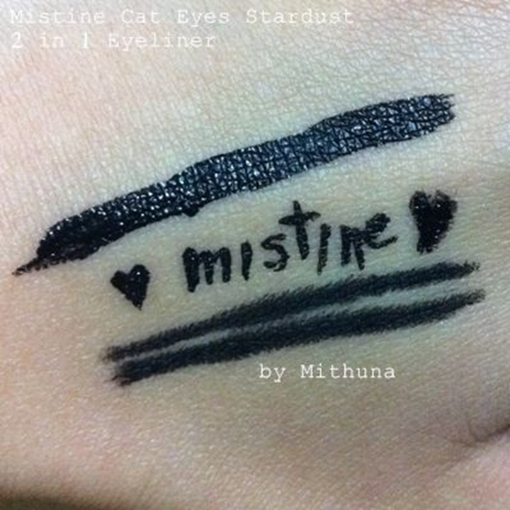 Mistine Cat Eyes Stardust 2 In 1 Eyeliner 3.6 g อายไลเนอร์ มิสทิน