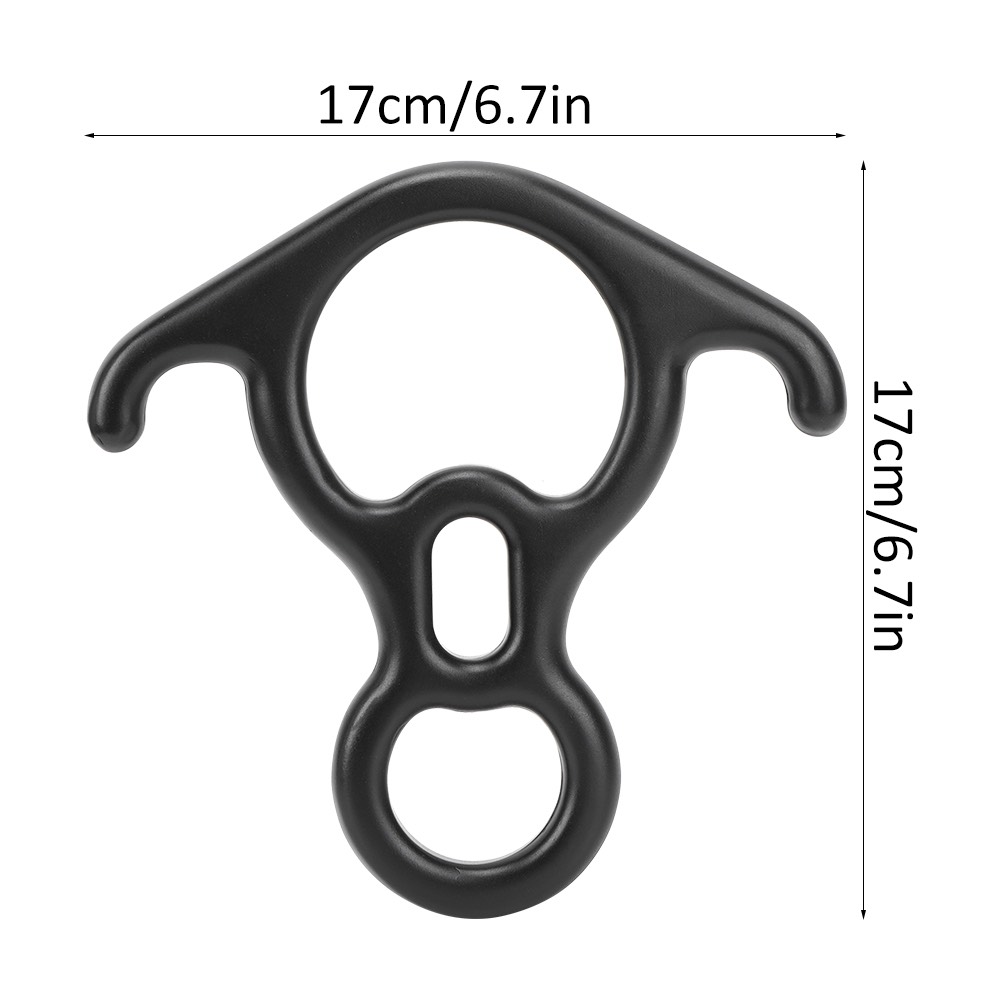 ห่วงโรยตัว ห่วงร้อยเชือกปีนเขา 8-Shaped Ring Carabiner