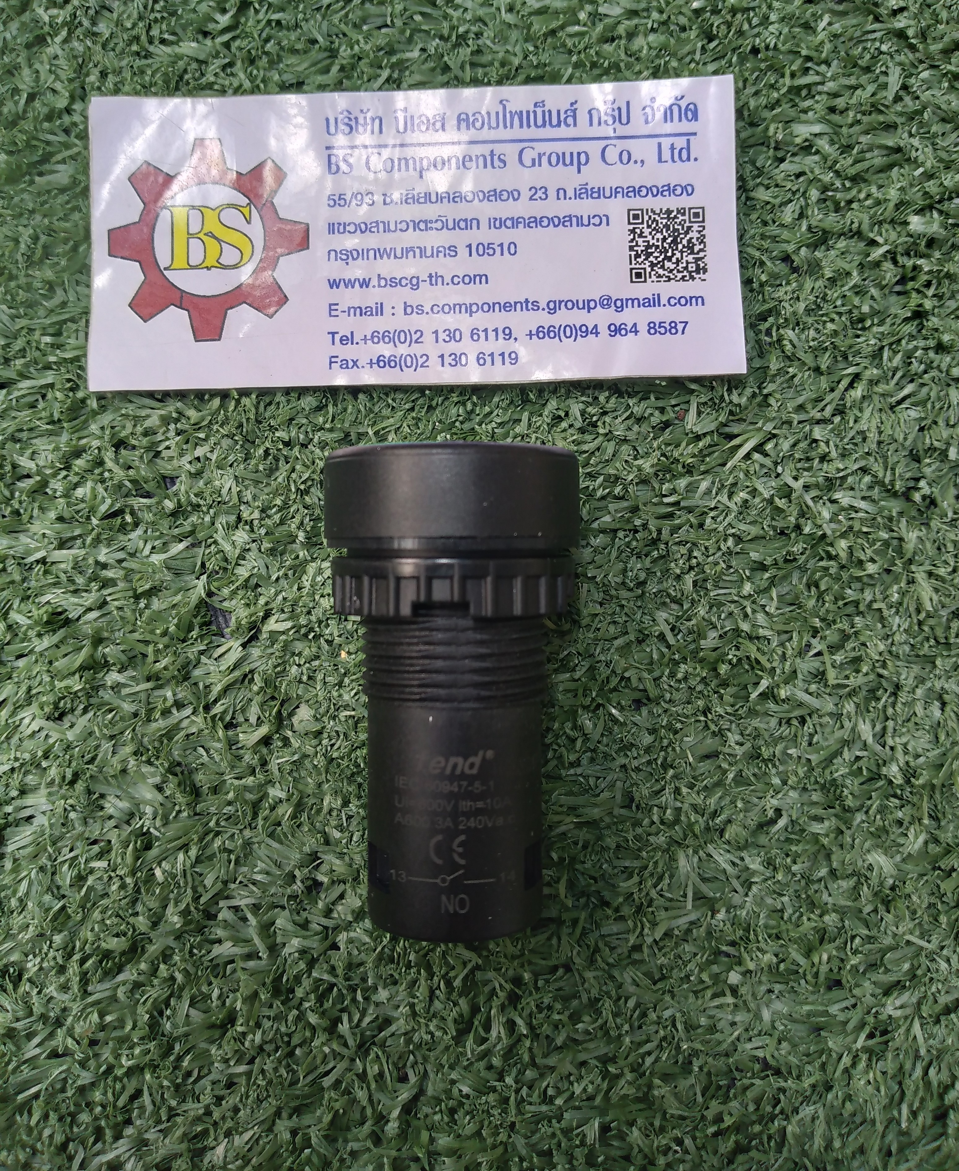 TEND : Push Button Switch TS2BFG-A 1NO (สีเขียว)