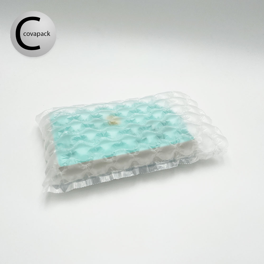 Covapack ม้วนฟิล์ม ซองบับเบิ้ลกันกระแทก ขนาด 32x20cm หลังเป่าลม23x15cm ยาว 200เมตร ใช้กับเครื่องทำพลาสติกกันกระแทก