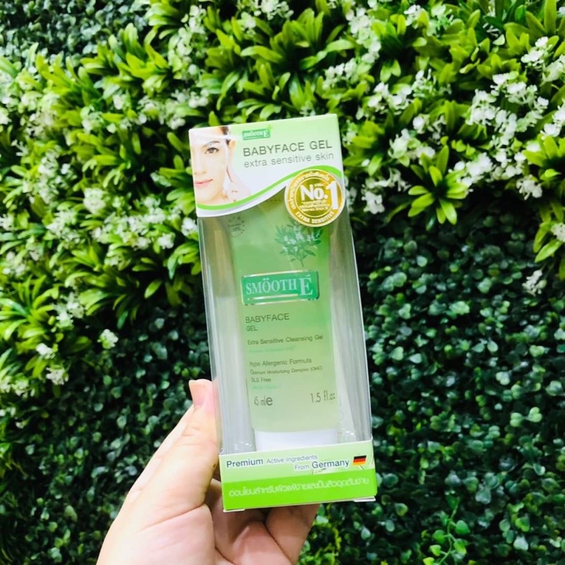 Smooth E Babyface Gel 1.5Oz. เจลล้างหน้า ไม่มีฟอง