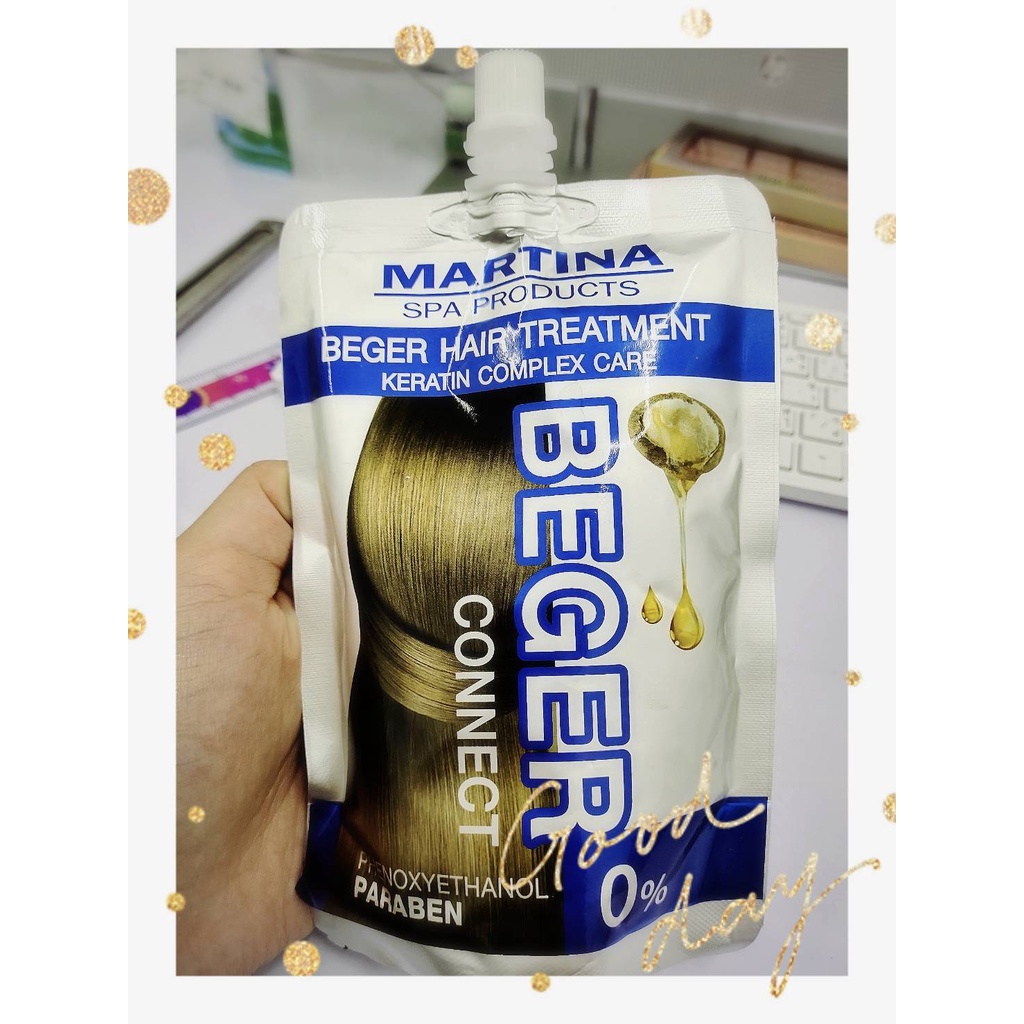 Martina Beger Hair Treatment Keratin Complex Care มาร์ทีน่า ทรีทเม้นท์ผม เคราติน