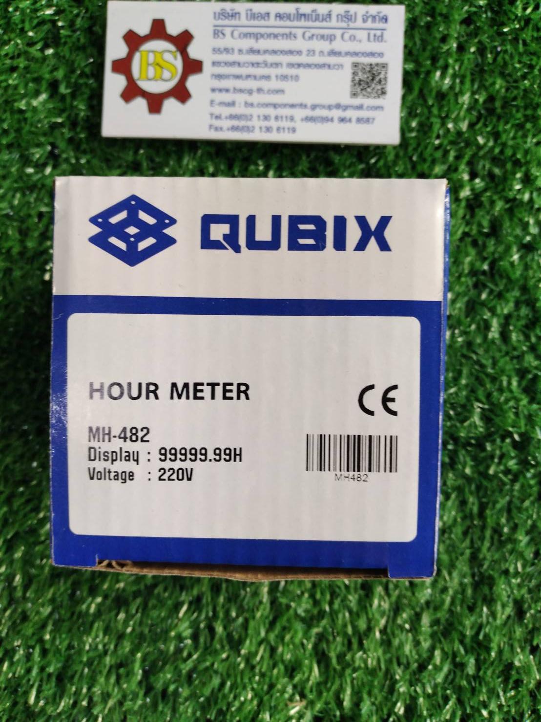 QUBIX : มิเตอร์นับชั่วโมง MH-482 220VAC