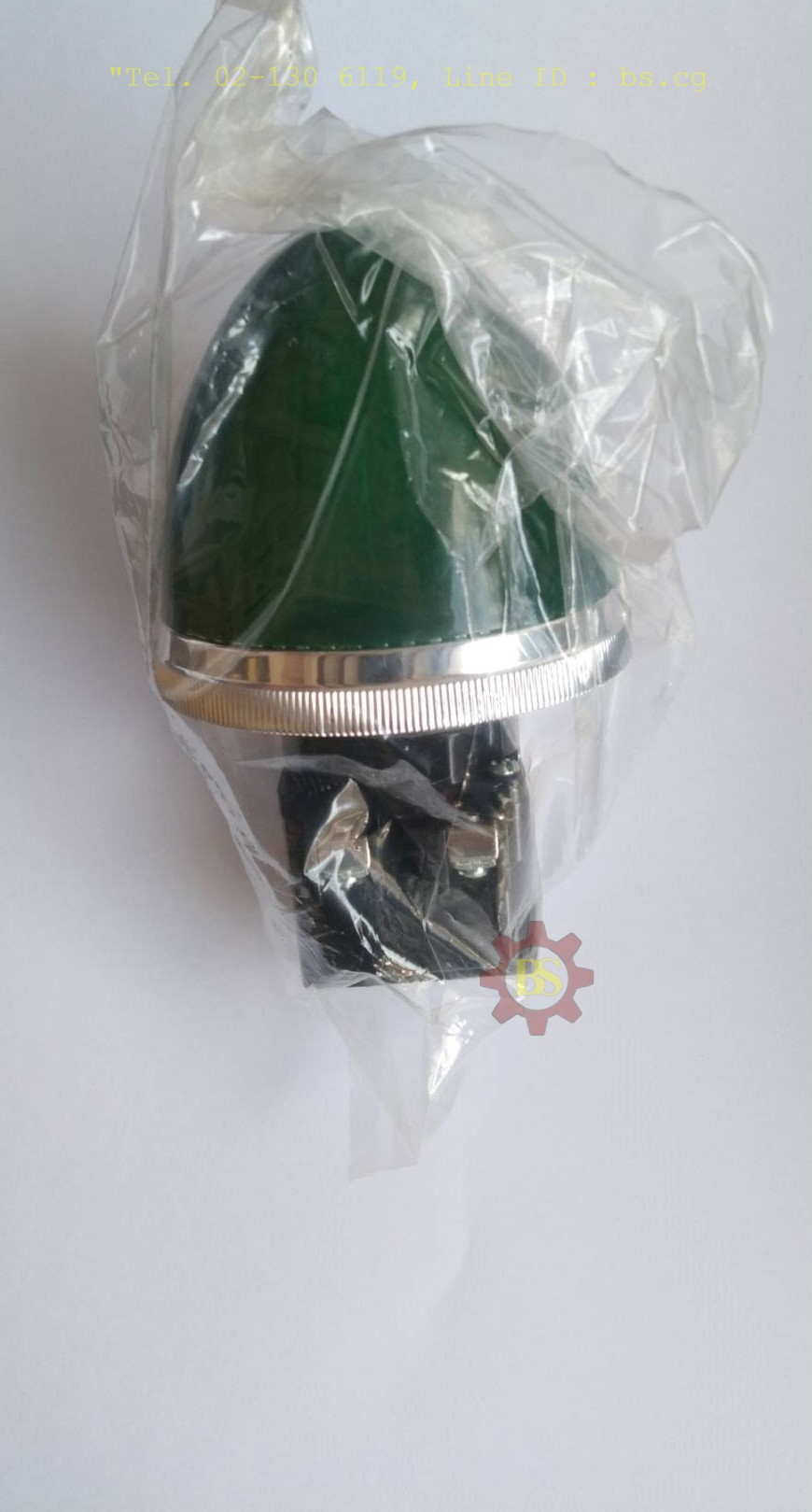 Tend : PL.30mm. TPL-302-G 220V Green ไฟติดค้าง