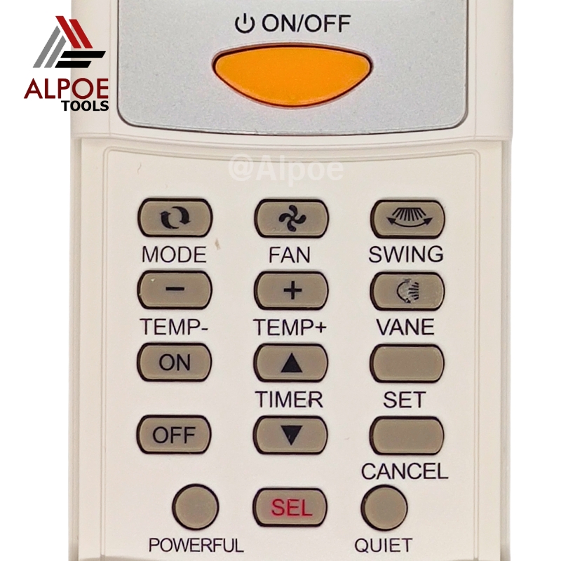 รีโมทแอร์รวม สำหรับ แอร์ Daikin รุ่น ET-DK