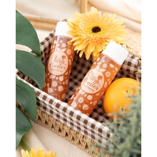 SHOW NAII Aura Booster Body Essence serum 150 ml. เซรั่มส้มหยุด