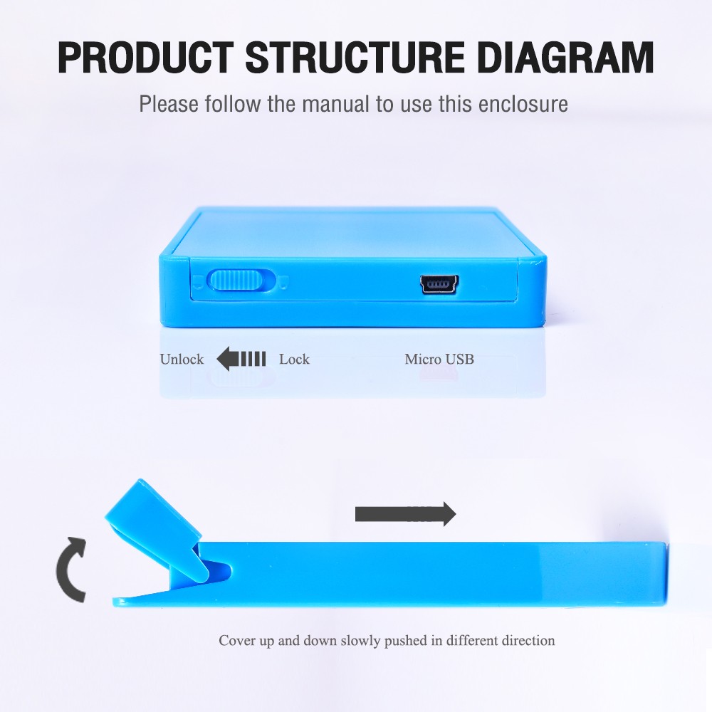 OKER ST-2526 EXTERNAL HDD BOX 2.5" SATA USB 3.0 EX-25-OK-2526
