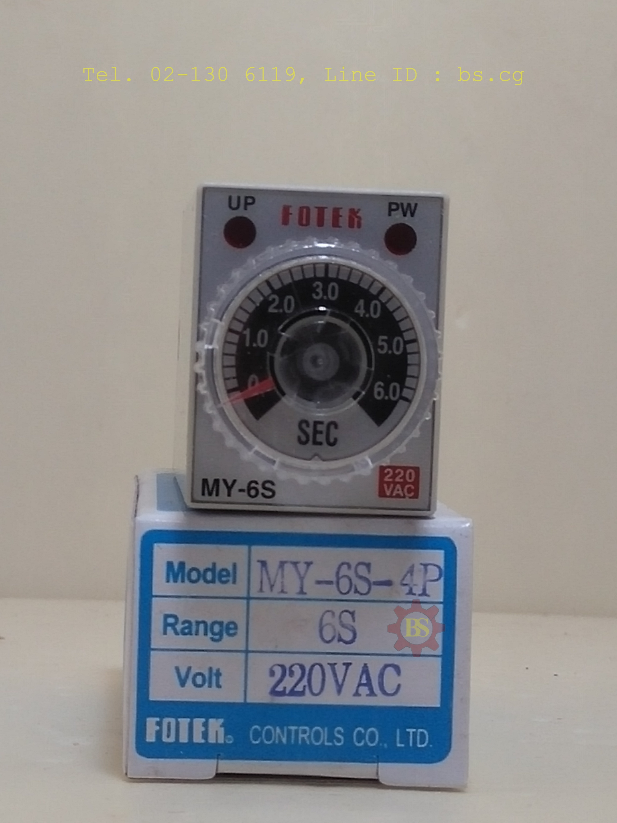 FOTEK: Timer MY-6S-4P-220VAC