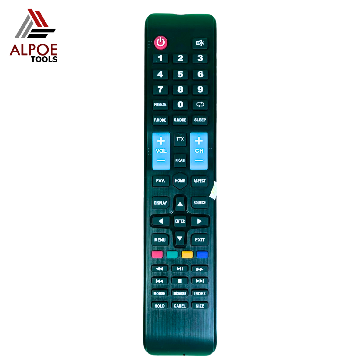 รีโมททีวี Alpha รหัส Alpha สำหรับ LCD / LED TV