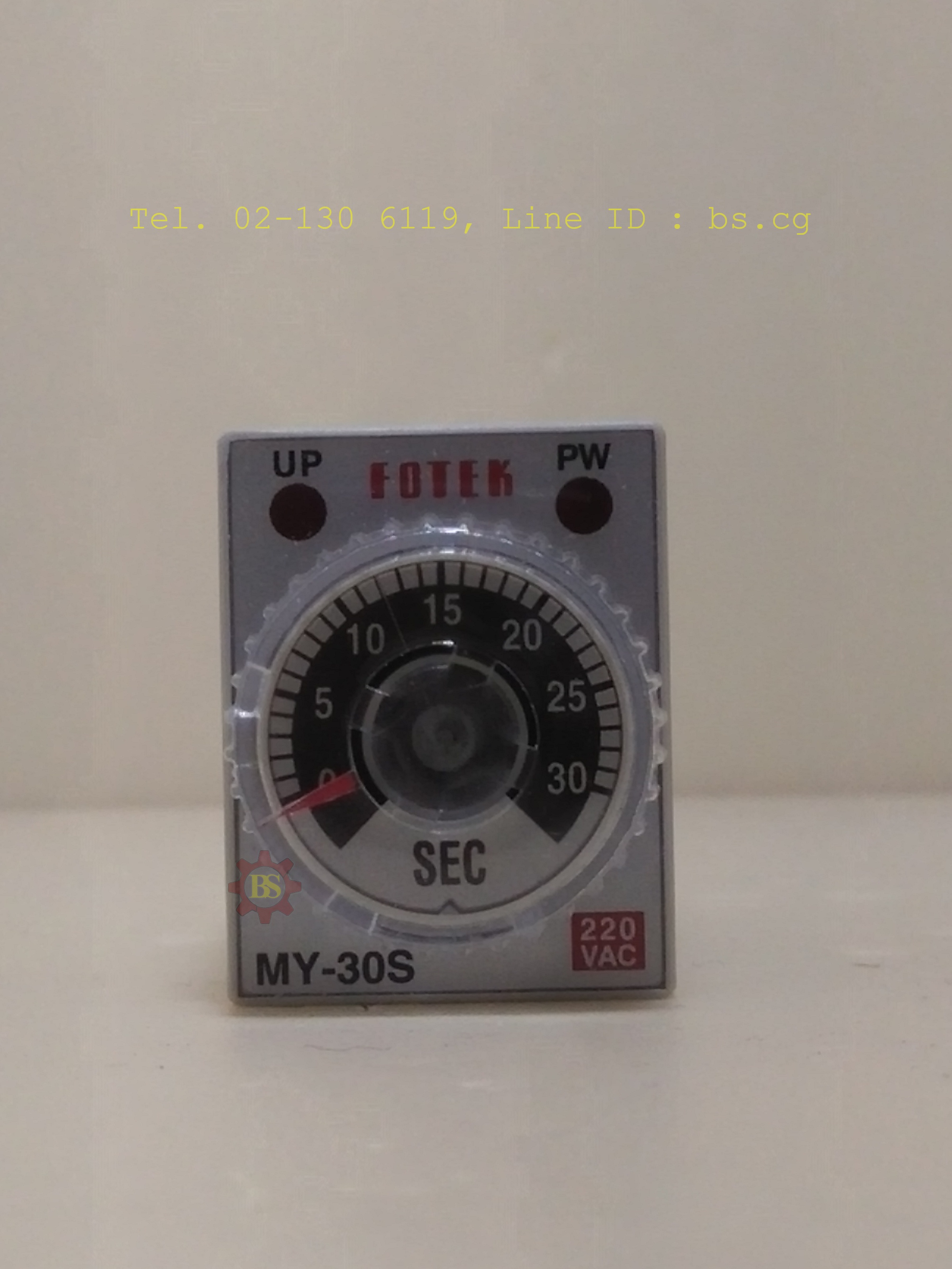 FOTEK: Timer MY-30S-2P-220VAC