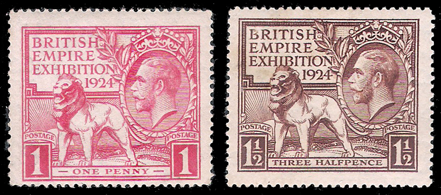 1924 King George 5 No.185-186