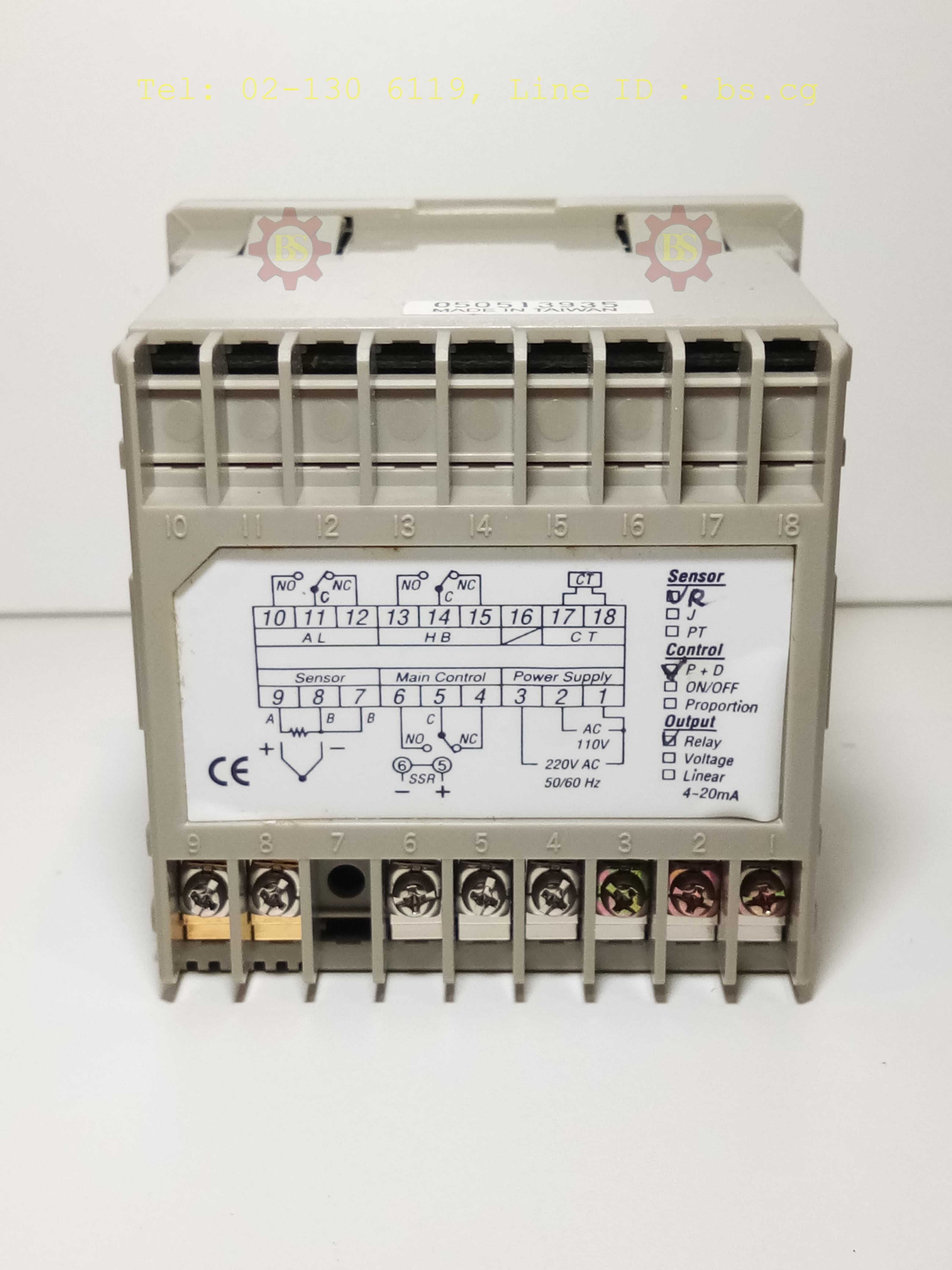 FOTEK : Temperature Controller TC96-DD-R16