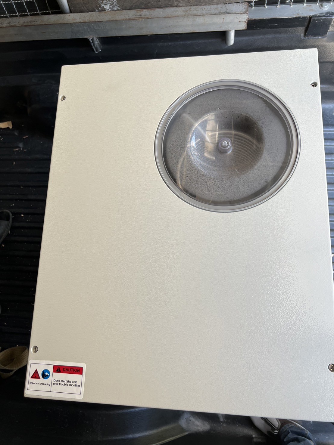 SZAGS : AIR COOLED INDUSTRIAL CHILLER No. AC-1