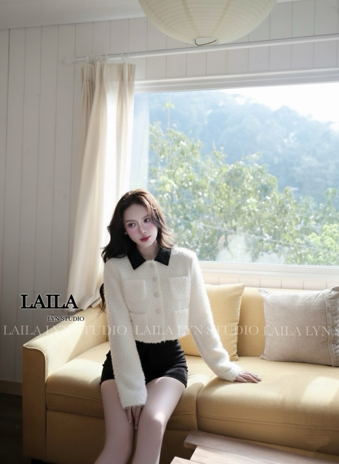 Tag : LAILA Detail: SET เสื้อ+กางเกง งานเสื้อสเวตเตอร์ทรงแขนยาวงานผ้าขนนุ่มๆๆทั้งตัวดีไซน์ด้วยแต่งปกสีดำตัดกับตัวเสื้อดีมากมาในโทรนครีมออฟไวท์/ชมพูและพร้อมกระดุมด้านหน้างานผ้ามีน้ำหนักผ้าสวยมากค่า มาพร้อมกางเกงขาสั้สีแมชสุดๆลุคนี้สวยแพง น่ารักมากๆๆ #byLai