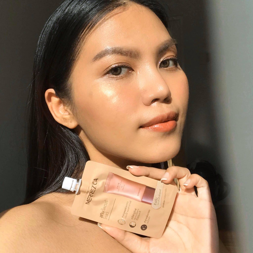 (1ซอง) Merrez'ca Skin Lighter Glow สกิน ไลเตอร์ โกลว์ 5 มิลลิลิตร