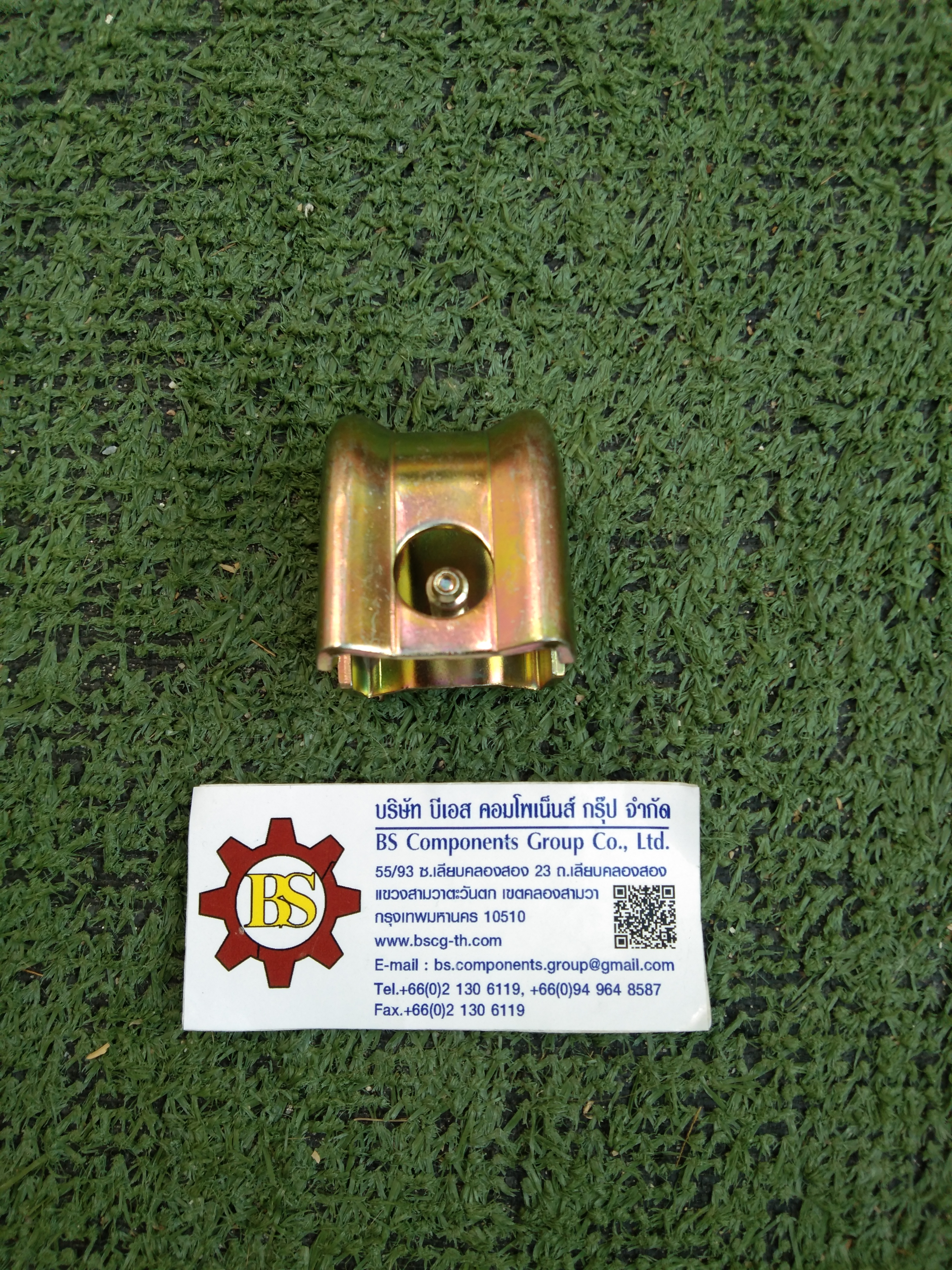 แคล้มฟันจระเข้ เบอร์ 1 ชุบรุ้ง (beam clamp) 1-16mm.