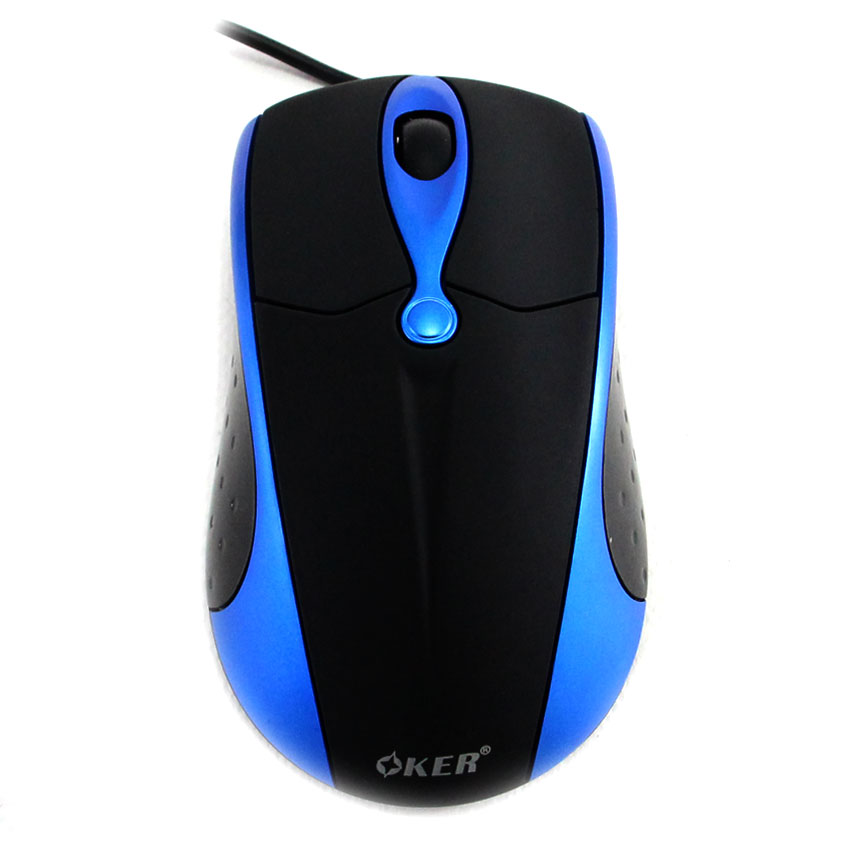 MOUSE OKER A-129 USB 1200 DPI MO-OK-OU-129BK/BL/RE