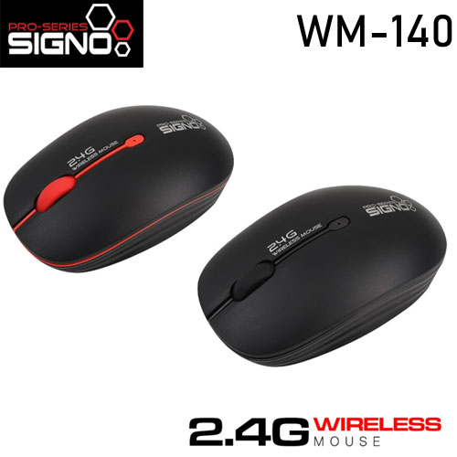 WM-140 SIGNO 10M. WIRELESS MOUSE SKU-02547
