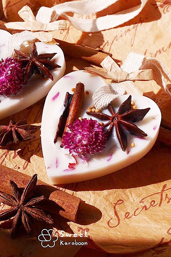 Refresh scented candles เทียนหอมปรับอากาศ " สวีทฮาร์ท " 40-50 กรัม