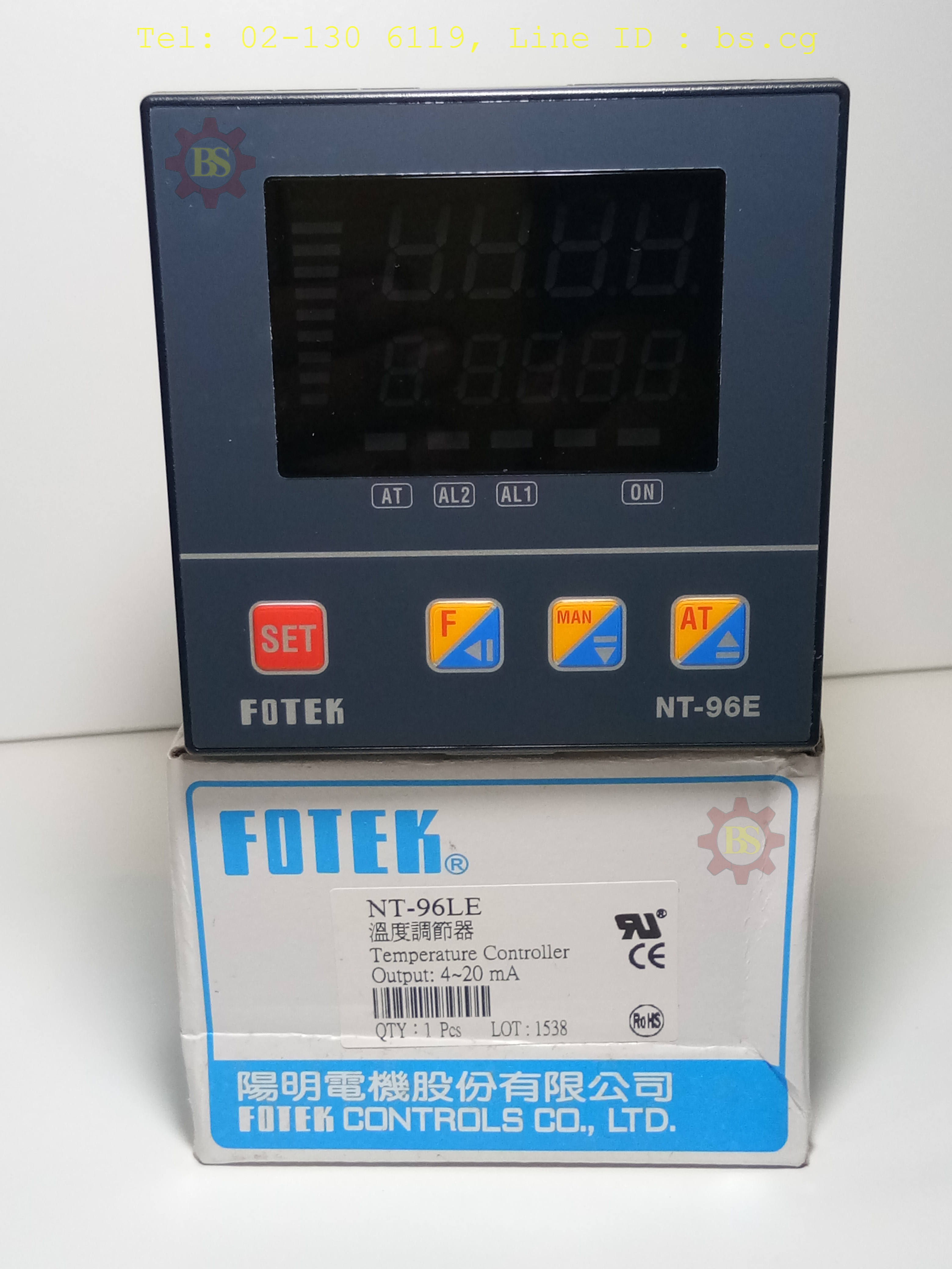 FOTEK : Temperature Controller Output:4-20mA NT-96LE