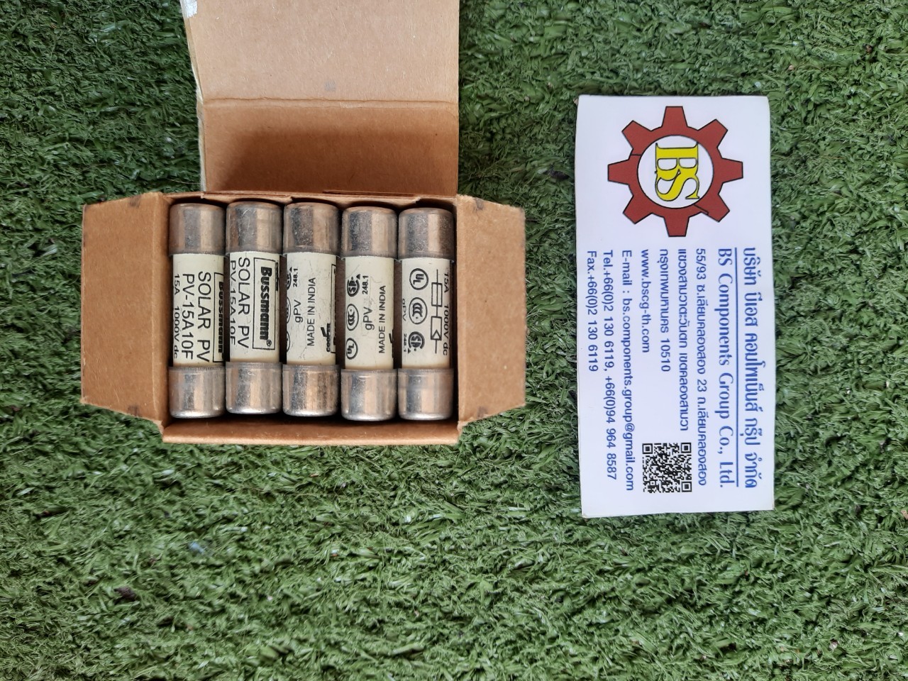 EATON BUSSMANN : FUSE Bussmann PV-15A10F 15A 1000VDC 10x38mm