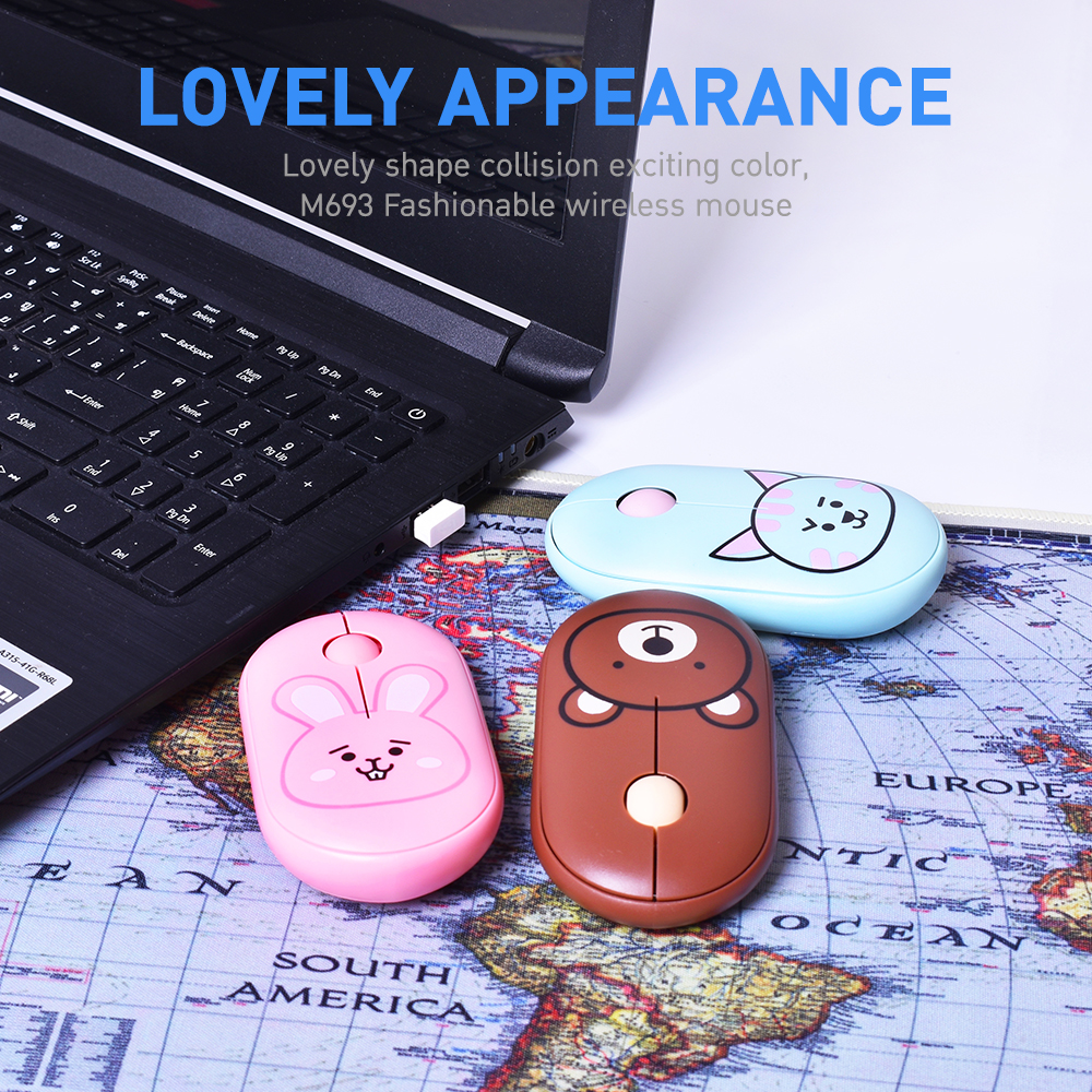 M693 OKER FASHIONABLE WIRELESS MOUSE MO-OK-WL-693XX