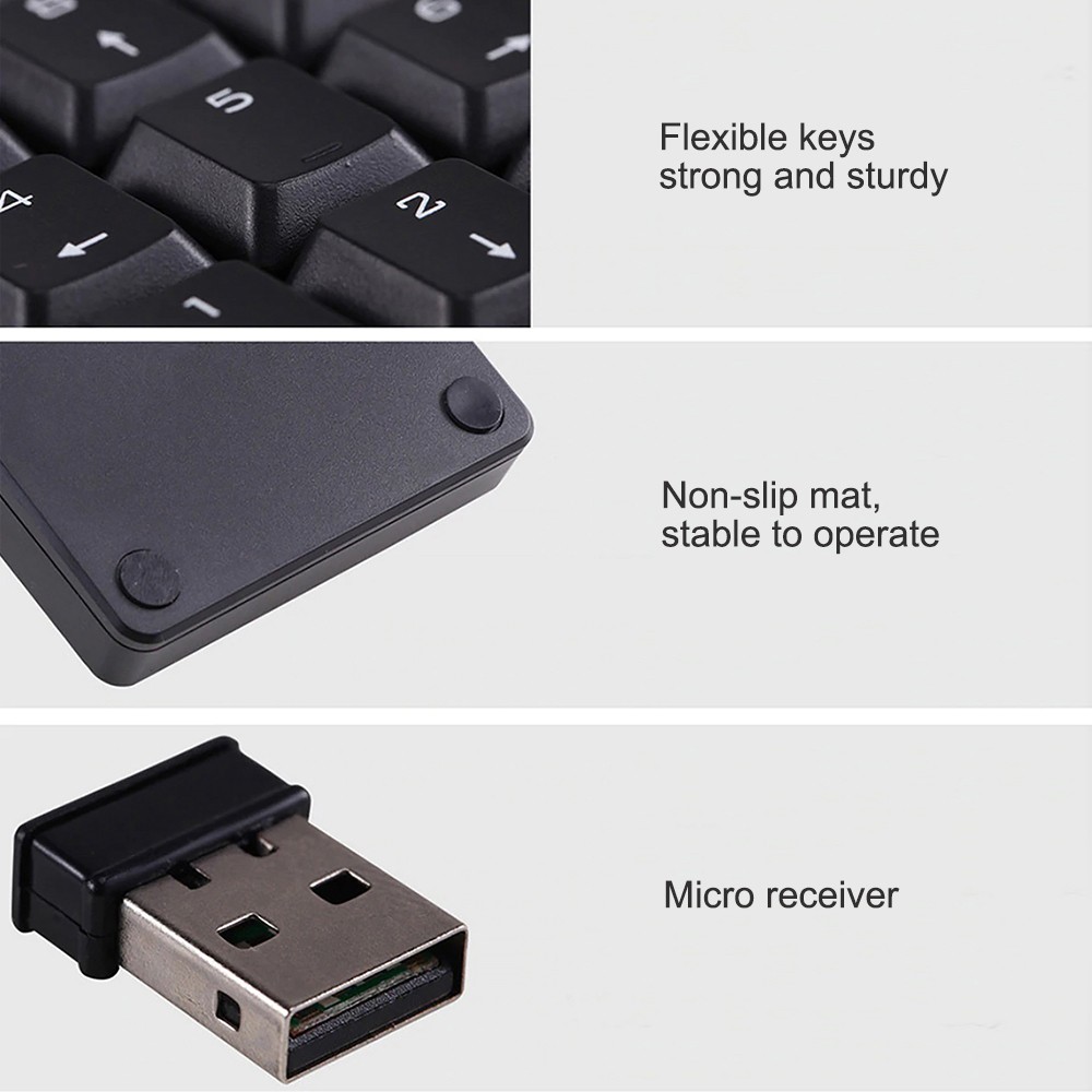 OKER KP-055 OKER KEYPAD WIRELESS NUMERIC KP-UB-OK-055BK