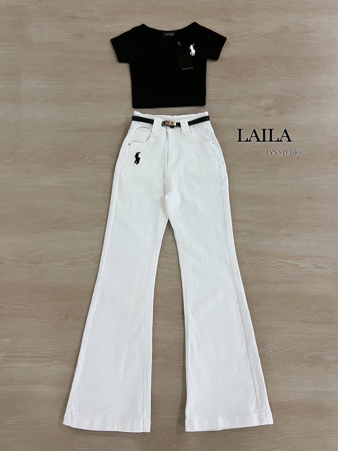 SET บอดี้สูท+กางเกงขายาว+เข็มขัด กางเกงโปโล #ยีนส์โปโล #กางเกงยีนส์ #กางเกงขาม้า #กางเกงยีนส์ขาม้า #กางเกงยีนส์สีขาว #ขาม้าขาว #เสื้อโปโล #เสื้อยืดโปโล #ชุดสวยแพง #ชุดเรียบหรู #ชุดเซ็ตกางเกง #bylaila
