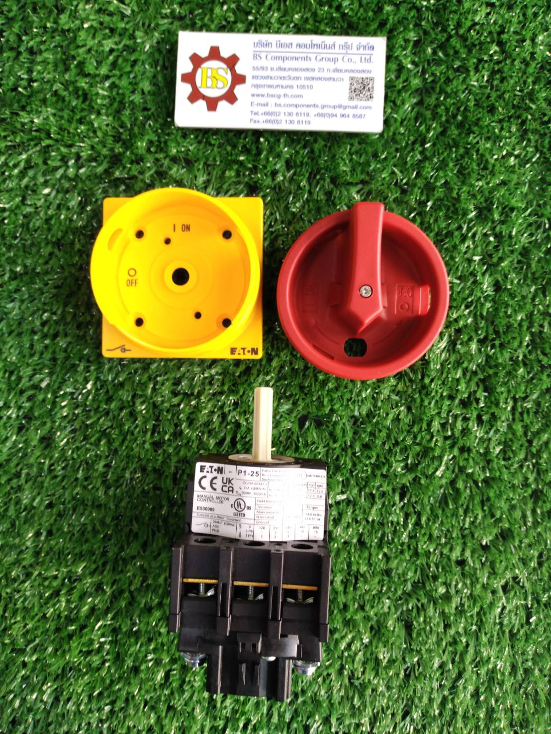 EATON : Main switch P1-25/EA/SVB 3P 25A