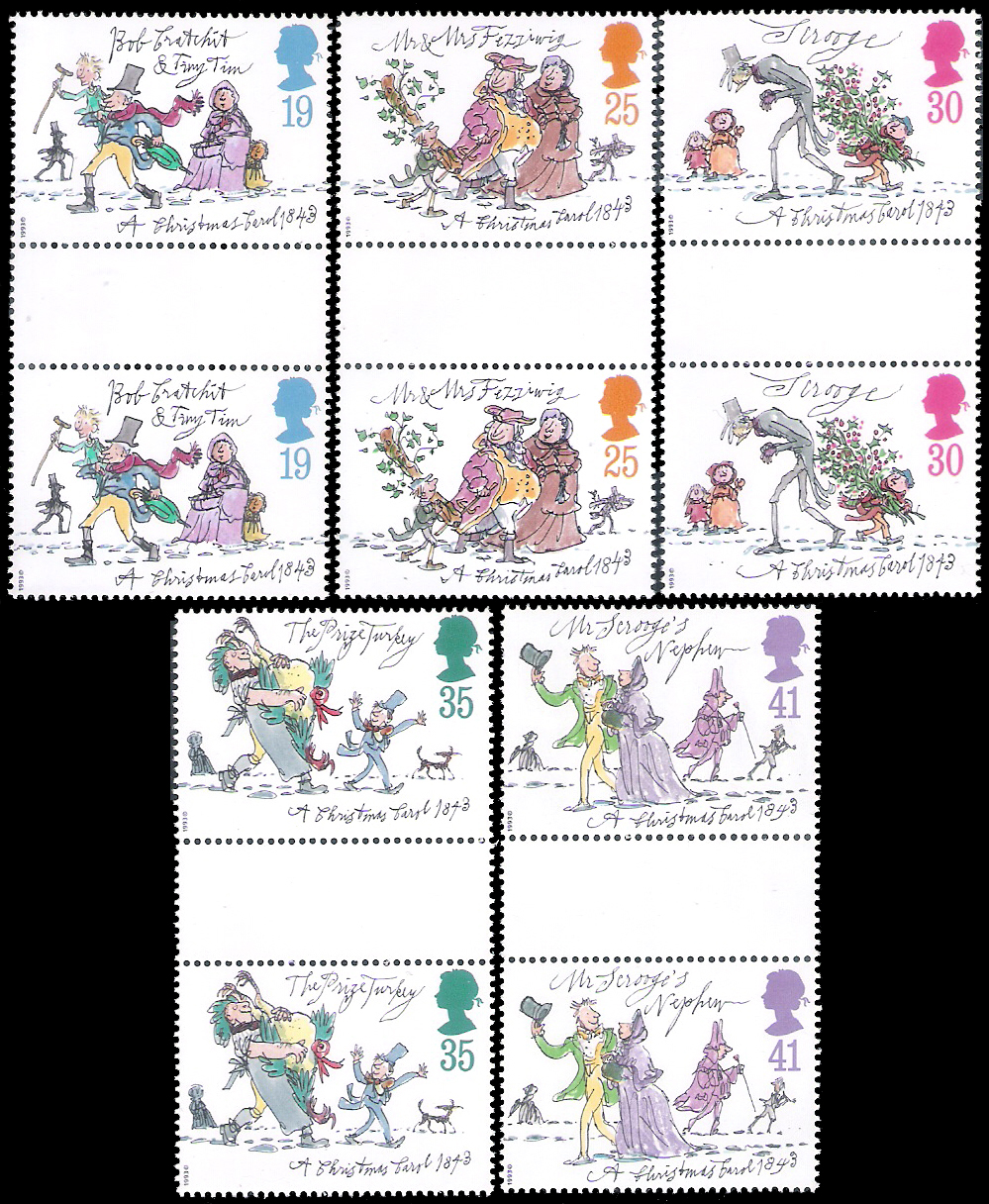 GB 2 Sets of Gutter Rare