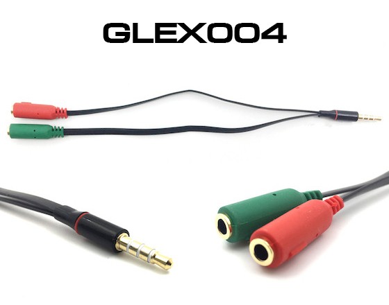 GLEX004 Cable STER M*1 TO F*2 CA-ST-MI-EX004