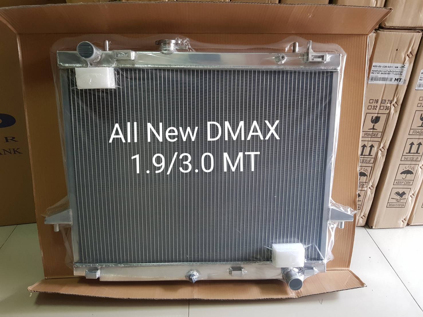 ISUZU ALLNEW DMAX 3.0cc/1.9cc MT PP32 ปี 12 - 16 PP32 อลูมิเนียมทั้งใบ หนา 32 มิล